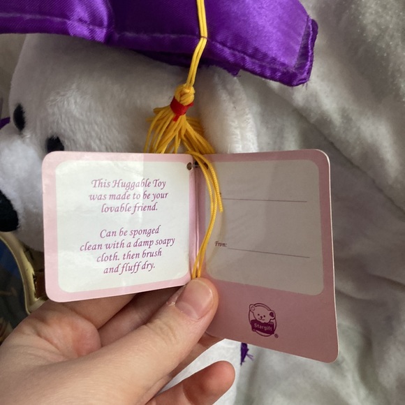 NWT Graduation teddy bear with heart photo frame - Picture 2 of 7